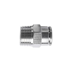 Metal Pu Fitting Straight 10mm X 3/8' M